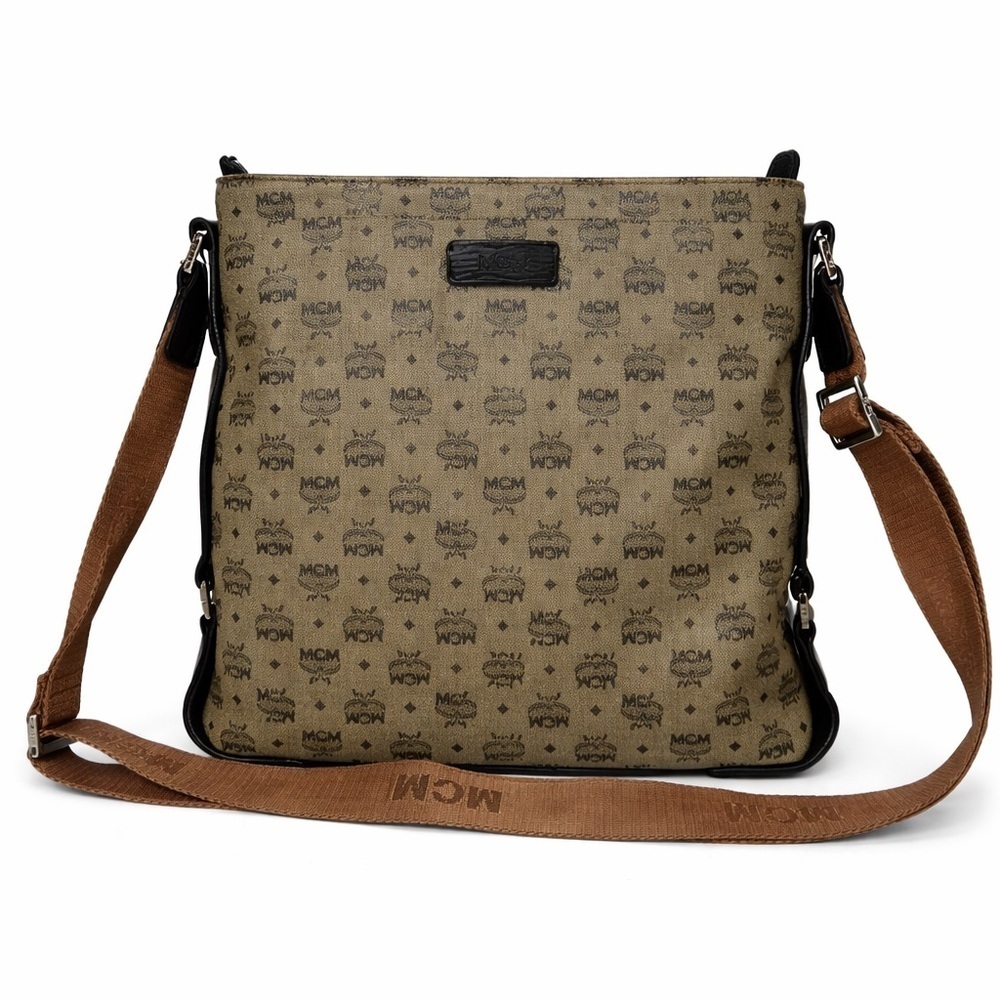 MCM Logo Messenger Bag